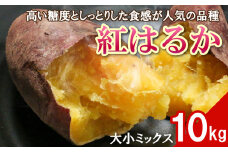 数量限定 訳あり 紅はるか 10kg サイズミックス S M L さつまいも 低温熟成 完全熟成収穫 訳あり 傷 不揃い 高糖度 料理 焼き芋 やきいも 天ぷら スイートポテト デザート おかず スイーツ 国産 愛媛県 愛南町 発送期間: 2月1日～なくなり次第終了