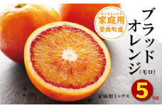 ブラッドオレンジ モロ 5kg （ 家庭用 ミックス ） 10000円 （発送期間：1月下旬～無くなり次第終了） みかん オレンジ おれんじ イタリア 高級 ブランド 家庭用 産地直送 国産 農家直送 糖度 果樹園 期間限定 数量限定 特産品 ゼリー ジュース 人気 限定 さわやか 甘い 新鮮 果実 果肉 フルーツ 果物 柑橘 蜜柑 規格外 サイズ ミックス 愛媛県 愛南町 果樹園みどり