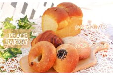 【 数量限定 】 かぼちゃ 食パン & おまかせ パン セット 【発送期間 10月上旬～4月下旬】 食パン 1本 パン 1種 5000円 国産 小麦 国産小麦 素材 冷凍 セット クロワッサン ベーグル レモン あんぱん オーガニック レーズン 瀬戸内 塩 5000円 バター 無添加 熊本県 宮崎県 パン 贈答 お試し 試供品 少量 有機栽培 海塩 愛南町 愛媛県 ピースパン工房 