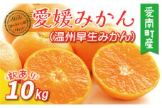先行予約 訳あり 愛媛みかん （ 温州 早生 みかん ） 10kg 10000円 愛媛 みかん 温州みかん 早生 みかん こたつ みかん mikan 蜜柑 ミカン 家庭用 産地直送 国産 農家直送 糖度 期間限定 数量限定 特産品 ゼリー ジュース アイス 人気 限定 甘い フルーツ 果物 柑橘 先行 事前 予約 受付 ビタミン 美味しい 規格外 サイズ ミックス 愛南町 愛媛県 渚のみかん園