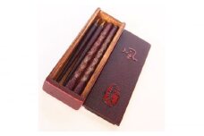 土佐古代塗のマイ箸【花】でいつもの昼食をちょっと贅沢に！ 【美禄堂】 [ATBF054]