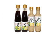 直七  ポン酢＆ドレッシングセット　2種類詰合【グレイジア株式会社】 [ATAC408]
