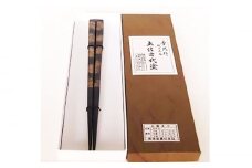 《匠のこだわり極太おやじ箸》漆100％で安心 安全の箸 【美禄堂】 [ATBF011]