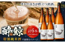 酔鯨 特別純米酒 1800ml 6本 日本酒 地酒 【近藤酒店】 [ATAB010] お酒 酒 おすすめ 高知 日本酒 高知市 こうち 人気 スピード発送 配送 最短 すぐ届く
