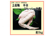 土佐鴨 手羽 (フレッシュ冷蔵) 約1kg 土佐鴨 土佐ジロー飼育研究会 【グレイジア株式会社】 [ATAC594] 鴨 かも カモ とさがも 肉