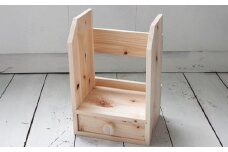 【ひのき香る工作キット】ミニブックスタンド【木作り工房こだかさ】 [ATAT008]