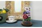 ドーム花器の花装飾（大）らんまん 花 雑貨 造花 インテリア お祝い ギフト 贈答 人気 送料無料 高知市 【花工房美呂】 