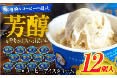 コーヒーアイスクリーム 12個入 【グレイジア株式会社】 [ATAC227]　アイス キャンデー バラエティ 詰め合わせ スイーツ おやつ 高知 アイス お取り寄せ 人気