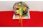 水仙手まり（赤クロス付き)　らんまん 花 雑貨 造花 インテリア お祝い ギフト 贈答 人気 送料無料 高知市 【花工房美呂】 