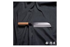 土佐打ち刃物 鎌形薄刃包丁 195mm | 片刃 上白鋼 イチイ八角柄 徳蔵オリジナル【27010】 【グレイジア株式会社】 [ATAC092]　ほうちょう 料理 包丁 庖丁 職人 キッチン ナイフ 日用品 料理道具 高知