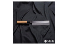 土佐打ち刃物 薄刃包丁 195mm | 片刃 上白鋼 イチイ八角柄 徳蔵オリジナル【27014】 【グレイジア株式会社】 [ATAC094]　ほうちょう 料理 包丁 庖丁 職人 キッチン ナイフ 日用品 料理道具 高知