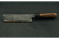 土佐黒打ち刃物 菜切包丁 約165mm 黒打ち積層 | 両刃 青紙2号 紫檀八角 ダマスカス 徳蔵オリジナル【37009】 
