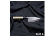土佐打ち刃物 出刃包丁 120mm | 片刃 白紙2号 朴八角柄 徳蔵オリジナル【32014】 【グレイジア株式会社】 [ATAC118]