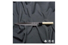 土佐打ち刃物 左片刃 柳刃包丁 210mm | 白紙2号 朴八角柄 徳蔵オリジナル【32031】 【グレイジア株式会社】 [ATAC125]