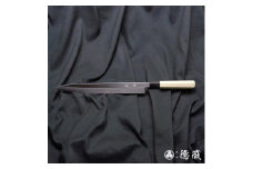 土佐打ち刃物 左片刃 柳刃包丁 300mm | 白紙2号 朴八角柄 徳蔵オリジナル【32034】 【グレイジア株式会社】 [ATAC128]