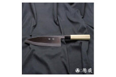 土佐打ち刃物 左片刃 出刃包丁 210mm 白紙2号 朴八角柄 徳蔵オリジナル 【32050】【グレイジア株式会社】[ATAC136]