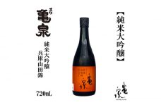 亀泉 純米大吟醸 兵庫山田錦 720ml 1本 /日本酒 地酒 高知 四国 酒 【近藤酒店】 [ATAB148] お酒 酒 おすすめ 高知 日本酒 高知市 こうち 人気 スピード発送 配送 最短 すぐ届く