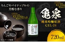 亀泉 純米吟醸原酒CEL-24 720ml 1本 /日本酒 地酒 高知 四国 酒 【近藤酒店】 [ATAB150] お酒 酒 おすすめ 高知 日本酒 高知市 こうち 人気 スピード発送 配送 最短 すぐ届く