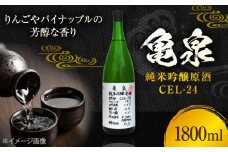 亀泉 純米吟醸原酒CEL-24 1800ml 1本 /日本酒 地酒 高知 四国 酒 【近藤酒店】 [ATAB151] お酒 酒 おすすめ 高知 日本酒 高知市 こうち 人気 スピード発送 配送 最短 すぐ届く