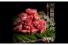 エイジング工法 熟成肉 土佐和牛 特選スネ肉 煮込み用角切り 約2kg 冷凍 (約500g×4) 【株式会社LATERAL】 [ATAY045]
