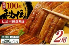 高知県産うなぎ蒲焼き 大2尾 合計約400g【池澤鮮魚オンラインショップ】 完全無投薬 仁淀川 国産 うなぎ蒲焼き ギフトセット うな重 ひつまぶし ウナギ 蒲焼 蒲焼き 鰻蒲焼き うなぎ 高知県 高知市 土佐 鰻 おすすめ ウナギ 贈り物 贈答 [ATBE008]