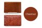 【Chestnut Brown】Ocean Leather 名刺入れ【マダイ】L【興洋フリーズ株式会社】 