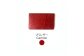 【Carmine Red】Ocean Leather 名刺入れ【ブリ】M【興洋フリーズ株式会社】 [ATBX084-05]