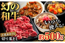 土佐あかうし　切り落し　約500g【高知県食肉センター株式会社】 [ATFC019]