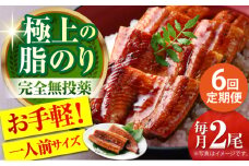 【6回定期便】高知県産 うなぎ蒲焼き 約90g×2尾 タレ付き 【株式会社 四国健商】 [ATAF147] うなぎ ウナギ 鰻 炭火焼 手焼き ひつまぶし 土用の丑の日