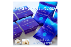 室戸海洋深層水使用 うみのバニラセット 9個入り 塩 バニラ アイスクリーム もなか 最中 カップアイス アイスミルク 国産乳使用 厚切りもなか 小分け 個包装 冷凍 スイーツ ご当地スイーツ 人気 お取り寄せ グルメ 手作り ギフト プレゼント お中元 おやつ 家族向け TVで紹介 高知県 室戸市 松崎冷菓【ふるさと納税】
