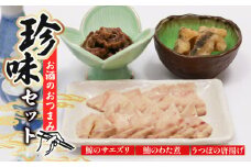 お酒のおつまみ珍味セット 酒の肴 珍味 酒 ちんみ 簡単調理 高知県室戸市 唐揚げ 魚介 惣菜 おかず