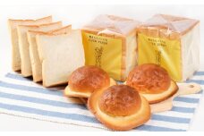 老舗パン屋の高知名物 ぼうしパンと食パン詰め合わせセット (食パン3斤・ぼうしパン3個) 2種類 パン 自家製 食パン 食品 冷凍配送 送料無料 高知県室戸市