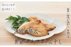 室戸　漁師の贅沢フグみりん干し