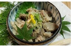 和牛すじ室戸海洋深層水塩煮込み