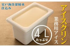 アイスクリン４L 業務用アイス