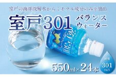 室戸３０１バランスウォーター　５５０ｍｌ×２４本入
