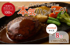 ハンバーガー屋の本気ハンバーグ960ｇ（120ｇ×8個） ＜ 国産 高知県産 牛肉 豚肉 ブランド肉 希少 土佐あかうし 四万十ポーク ＞