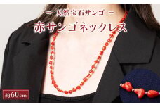 赤サンゴネックレス【約60cm】変わった形の枝