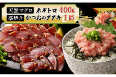 【お試しセット】 土佐流藁焼きかつおのたたき１節と高豊丸ネギトロ４００ｇ 魚介類 海産物 カツオ 鰹 わら焼き 高知 海鮮 冷凍 家庭用 訳あり 不揃い 規格外 小分け 個包装 まぐろ マグロ 鮪 ねぎとろ【日時指定可】