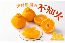【先行予約】岡村農園の不知火 5kg 良品 しらぬい デコポン 果物 ミカン 蜜柑 柑橘 フルーツ おすそ分け用 訳あり 簡易包装12000円 1万円 国産 送料無料