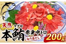 天然本マグロ 中トロ 赤身 切り落とし 200g 小分け(100g×2パック) 訳あり マグロ 刺身 カルパッチョ まぐろ丼 まぐろ漬け丼 魚 惣菜 海鮮丼 魚介類 食べきりサイズ 父の日 冷凍 不揃い クロマグロ 黒マグロ