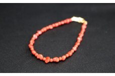 赤珊瑚の変わった形のブレスレット アクセサリー ブレスレット ジュエリー 珊瑚 赤珊瑚