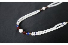 白珊瑚のデザインネックレス アクセサリー ネックレス ジュエリー 珊瑚
