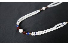 白珊瑚のデザインネックレス アクセサリー ネックレス ジュエリー 珊瑚