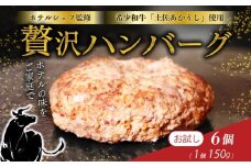 ハンバーグ 和牛 土佐あかうし100％ ホテルシェフ監修 食べ比べセット 150g×6個 プレーン・和風・デミ 冷凍 惣菜 ご当地グルメ 初めての方におすすめ 高知県室戸市