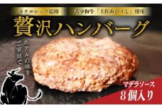 ハンバーグ 和牛 土佐 あかうし 100％ ホテル シェフ 監修 マデラソース 150g×8個 | はんばーぐ ハンバーグ 湯煎 簡単 ストック 幻 和牛 を贅沢に 味わう 冷凍 惣菜 高知県室戸市