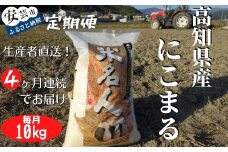73-06 《令和7年産》4ヵ月連続でお届け!!「にこまる(白米)」定期便 10kg×4回 こめ コメ おこめ 精米 お米 ごはん おコメ