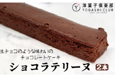 ショコラテリーヌ 2本 (160g×2本) セット スイーツ デザート チョコレート チョコ テリーヌ ギフト プレゼント 贈答 贈り物 お祝い 記念日 誕生日 母の日 父の日 冷蔵 高知県 安芸市
