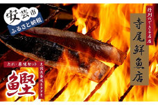 22-16 老舗 寺尾鮮魚店の初鰹と戻り鰹のタタキ定期便 1.5kgセット × 2回 タレ・薬味付き