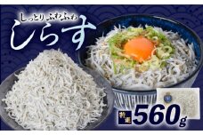 【特選】釜揚げしらす 約560g ( 約70g × 8パック )